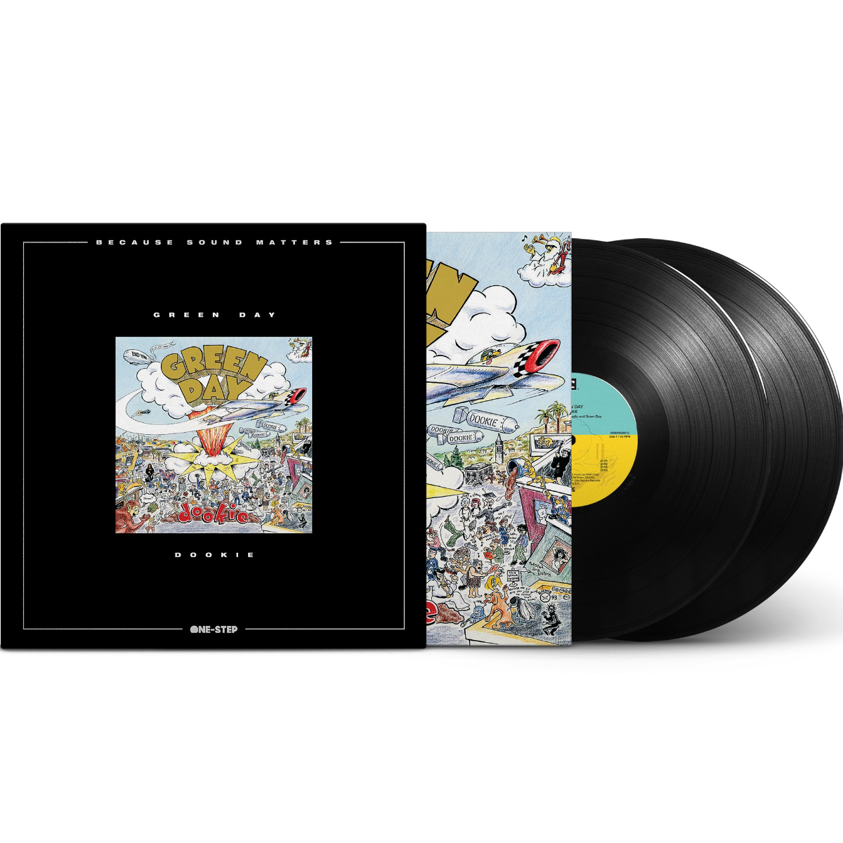 Green Day - Dookie (ONE-STEP Vinyl) (Indie Exclusive, Limited Edition, Gatefold LP Jacket, Foil Embossed / Foil Stamped) | Vinyl