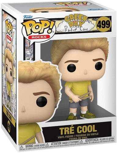 Green Day - Funko POP! Rocks: Green Day - Tre Cool (Basket Case) | Action Figure