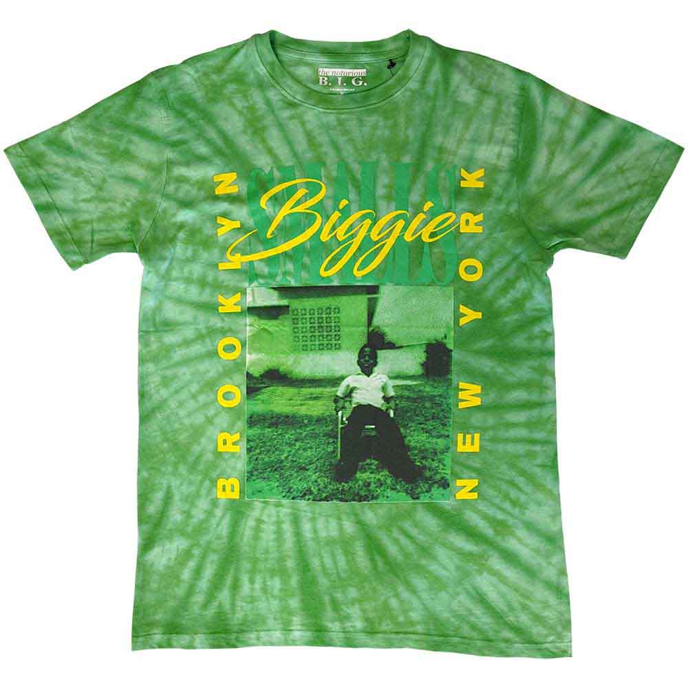 Biggie Smalls - 90's New York City | T-Shirt Green