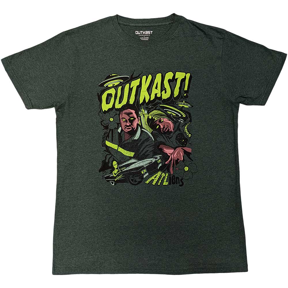 Outkast - ATLiens | T-Shirt Green