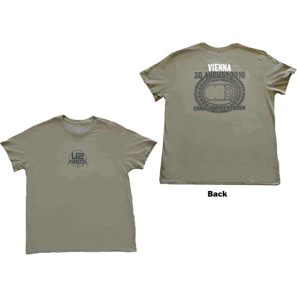 U2 - 360 Degree Tour Vienna 2010 | T-Shirt Green