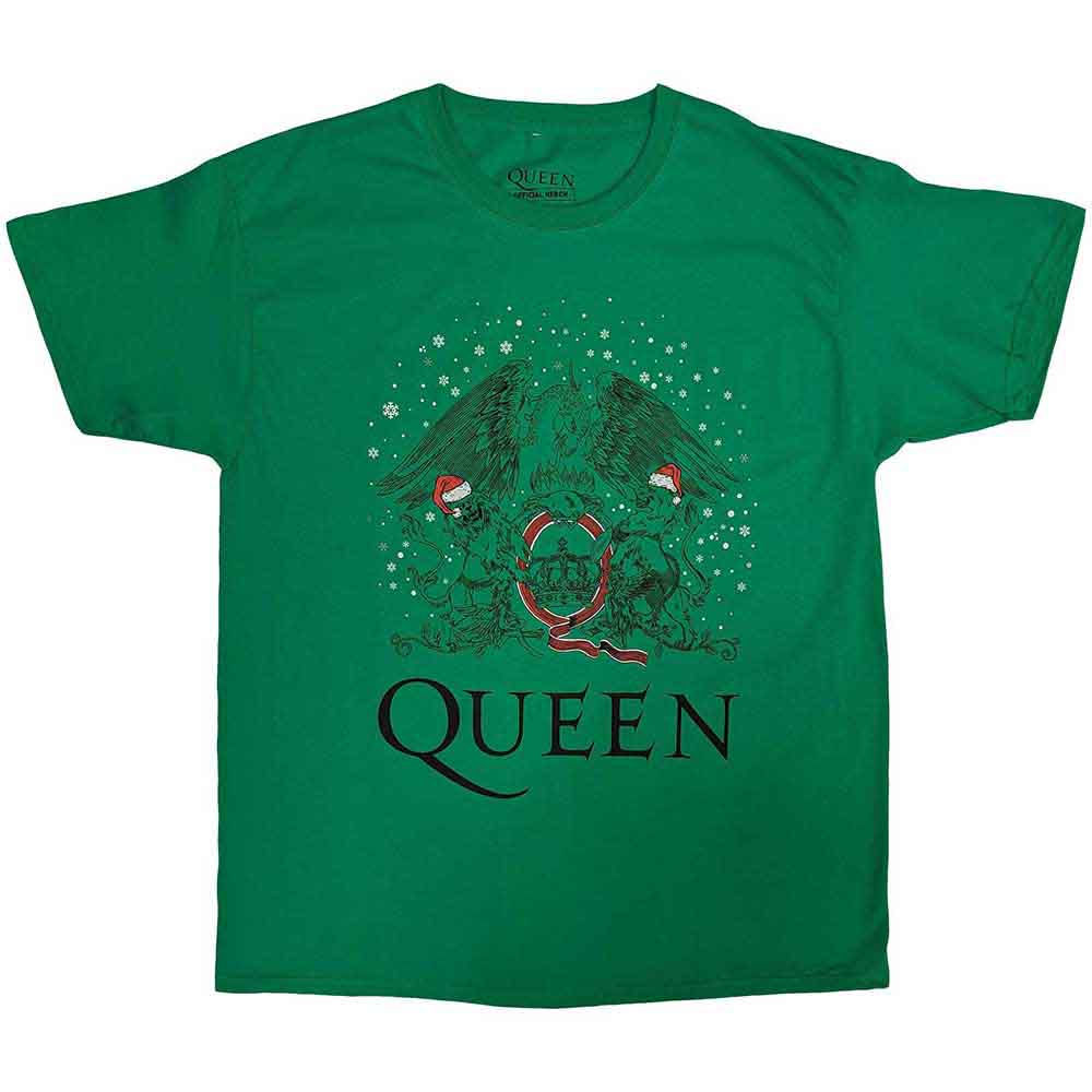 Queen - Holiday Crest | T-Shirt Green