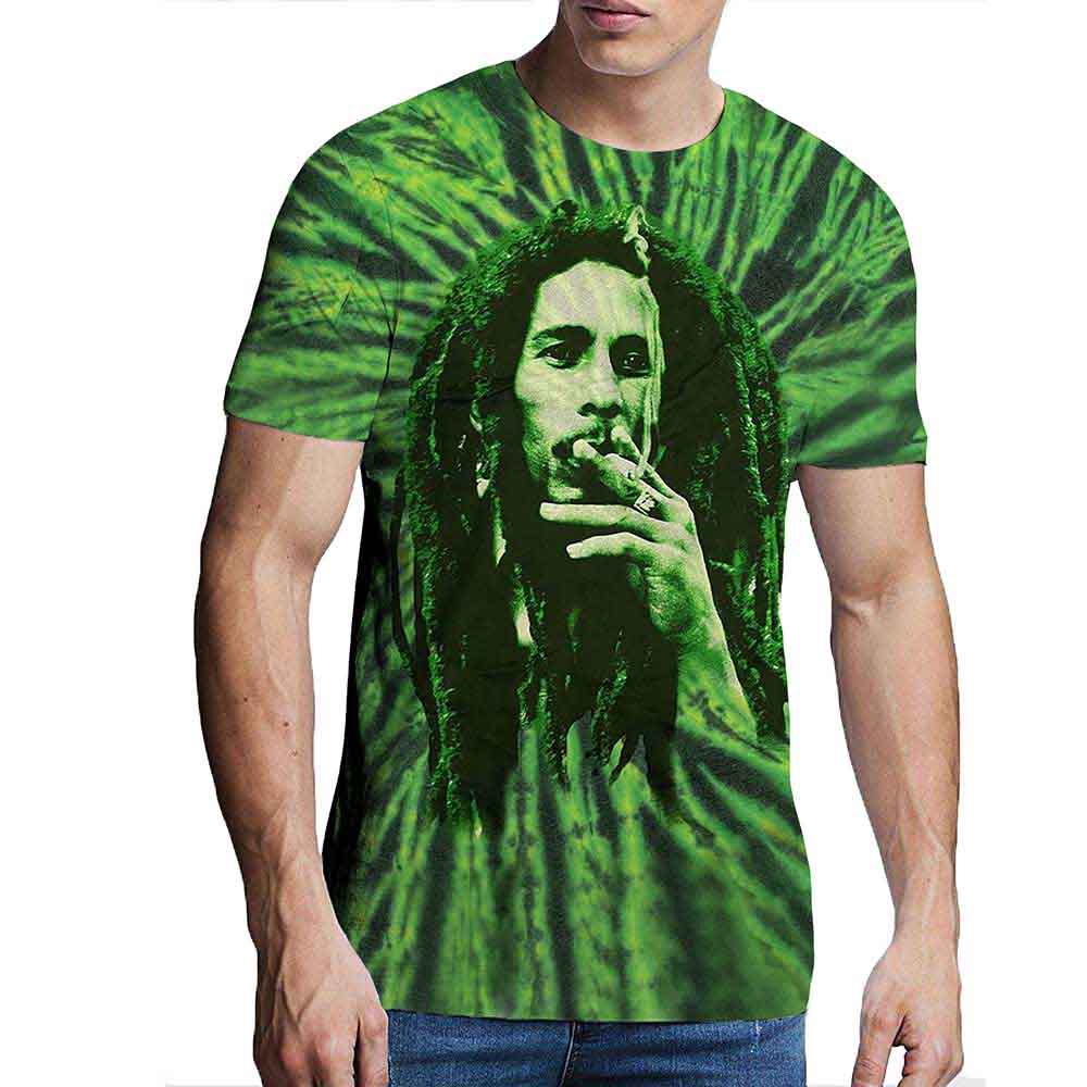 Bob Marley - Smoke | T-Shirt Green