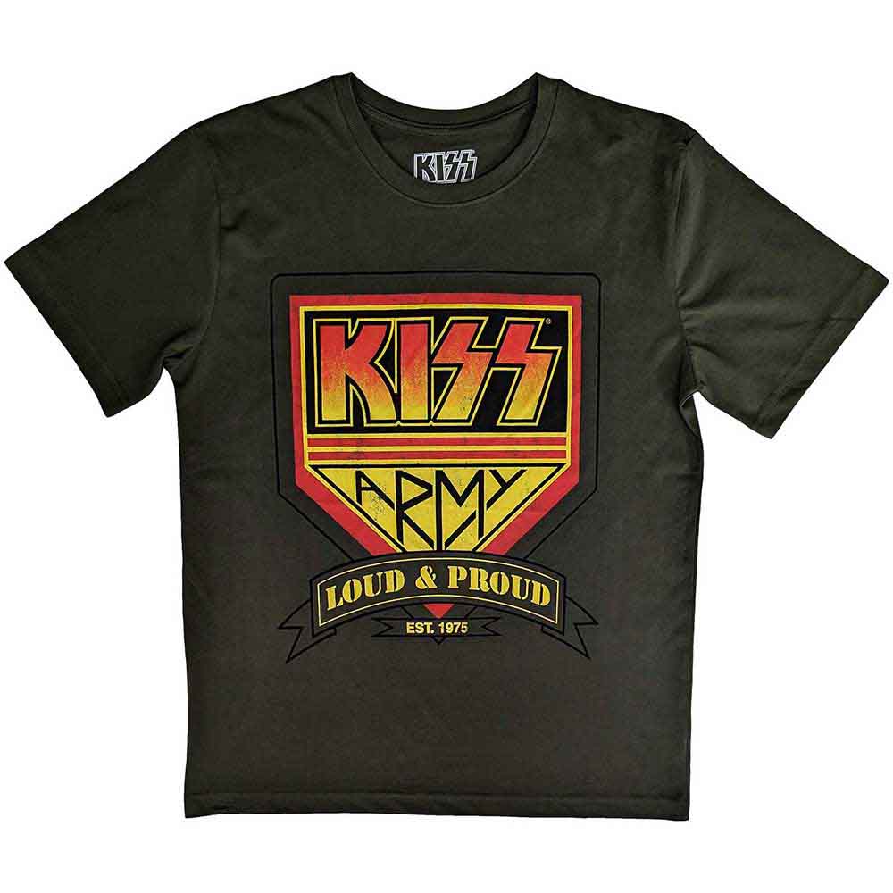 KISS - Loud & Proud | T-Shirt Green