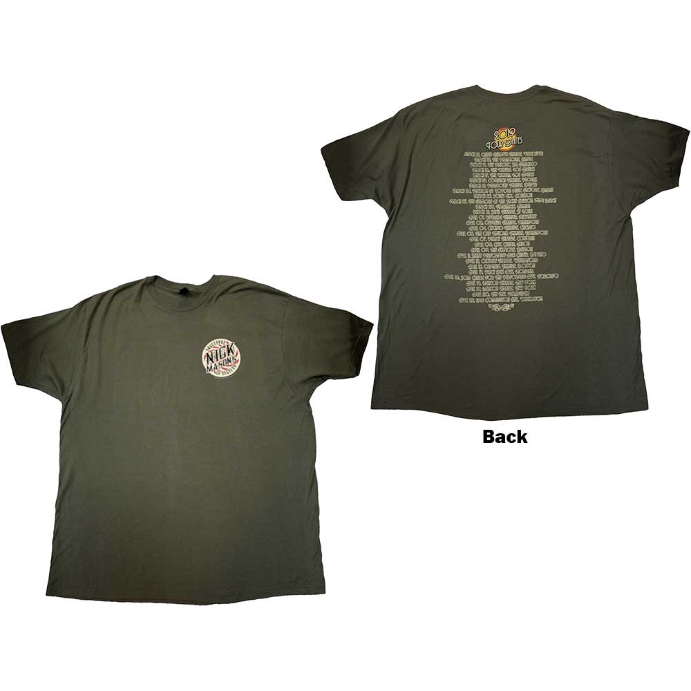 Nick Mason's Saucerful of Secrets - Tour 2019 | T-Shirt Green