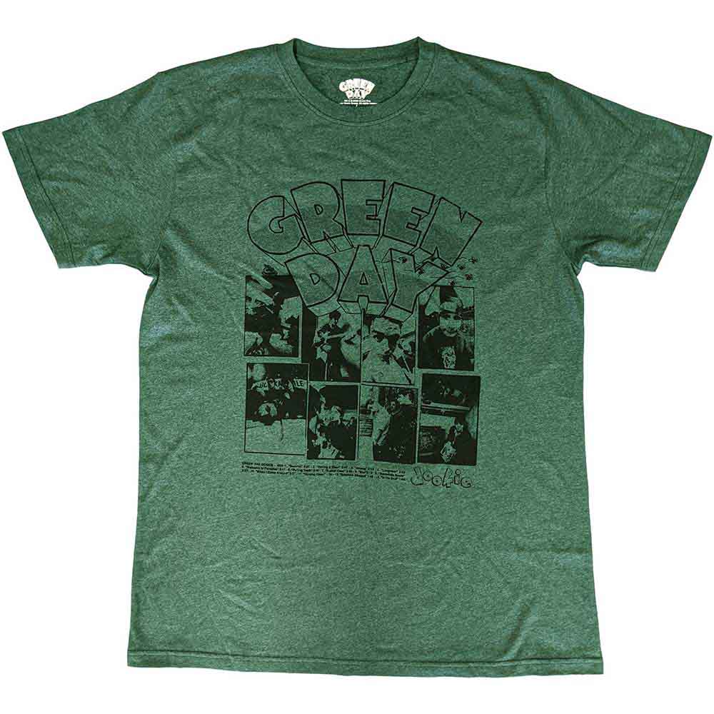 Green Day - Dookie Frames | T-Shirt Green