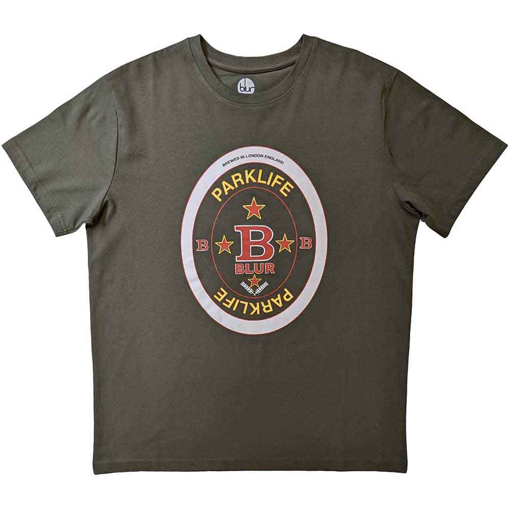 Blur - Parklife Beermat | T-Shirt Green