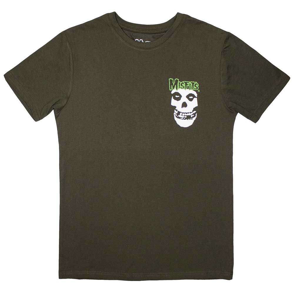 Misfits - Mini Skull & Logo | Green