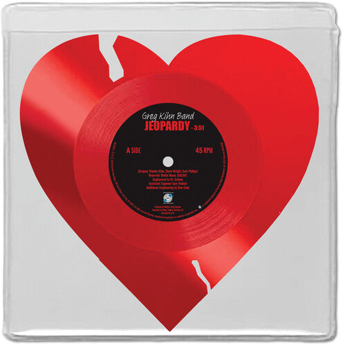 Greg Kihn Band | Jeopardy/ The Breakup Song (They Don't Write 'Em) (Limited Edition, Heart Shaped Red Vinyl) | Vinyl