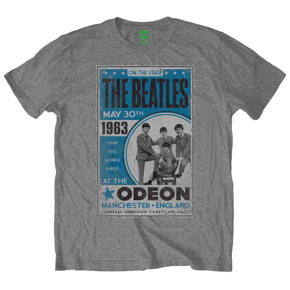 The Beatles - Odeon Poster | T-Shirt Grey