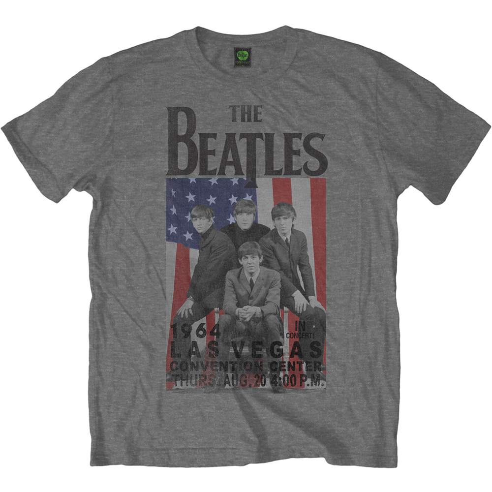 The Beatles - Flag/Vegas | T-Shirt Grey