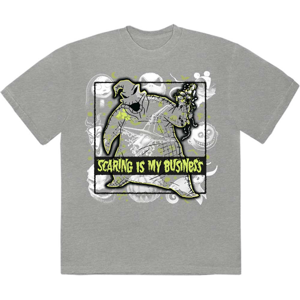 Disney - The Nightmare Before Christmas Scaring Is My Business | T-Shirt Grey