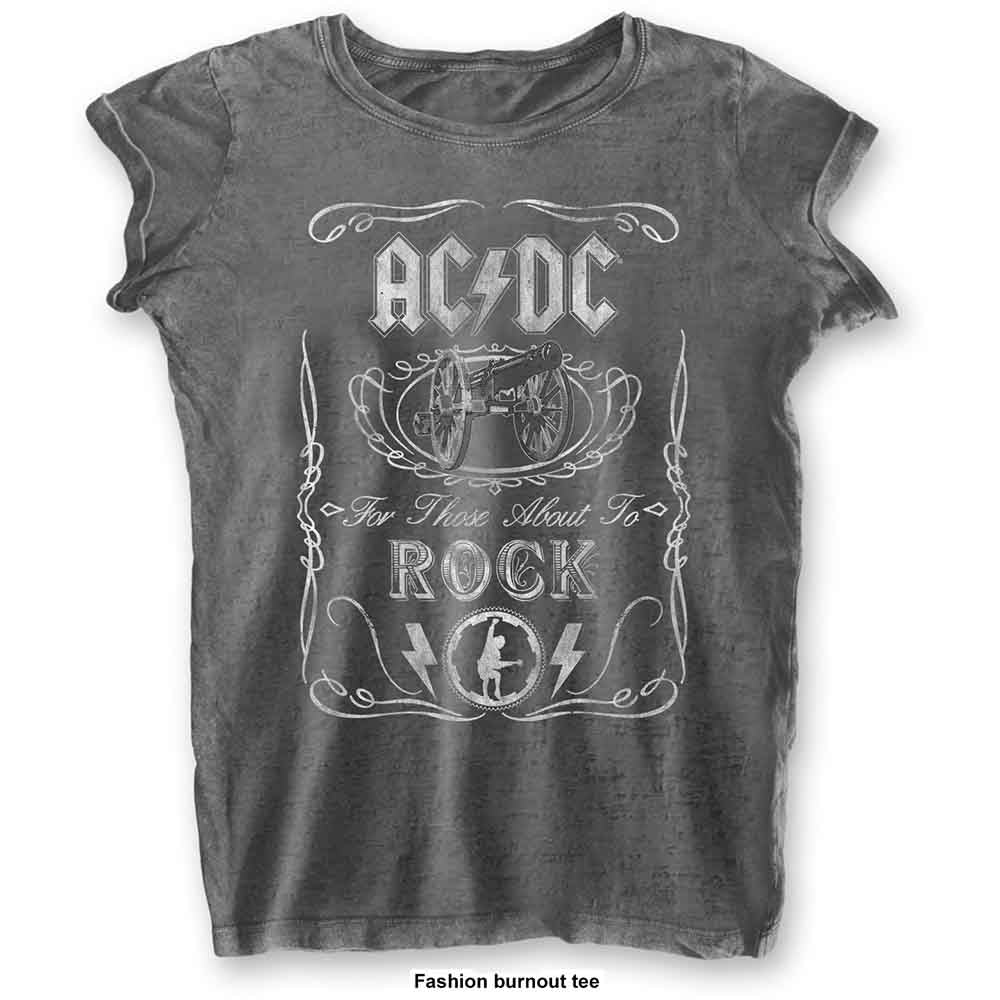 AC/DC - Cannon Swig | T-Shirt Grey