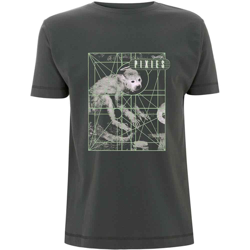 Pixies - Monkey Grid | T-Shirt Grey