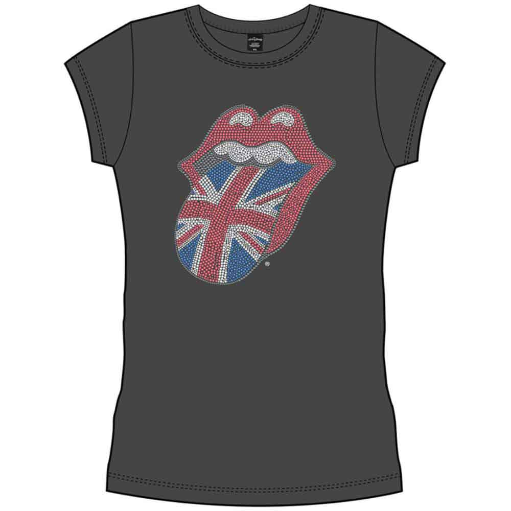 The Rolling Stones - Classic UK Tongue | T-Shirt Grey