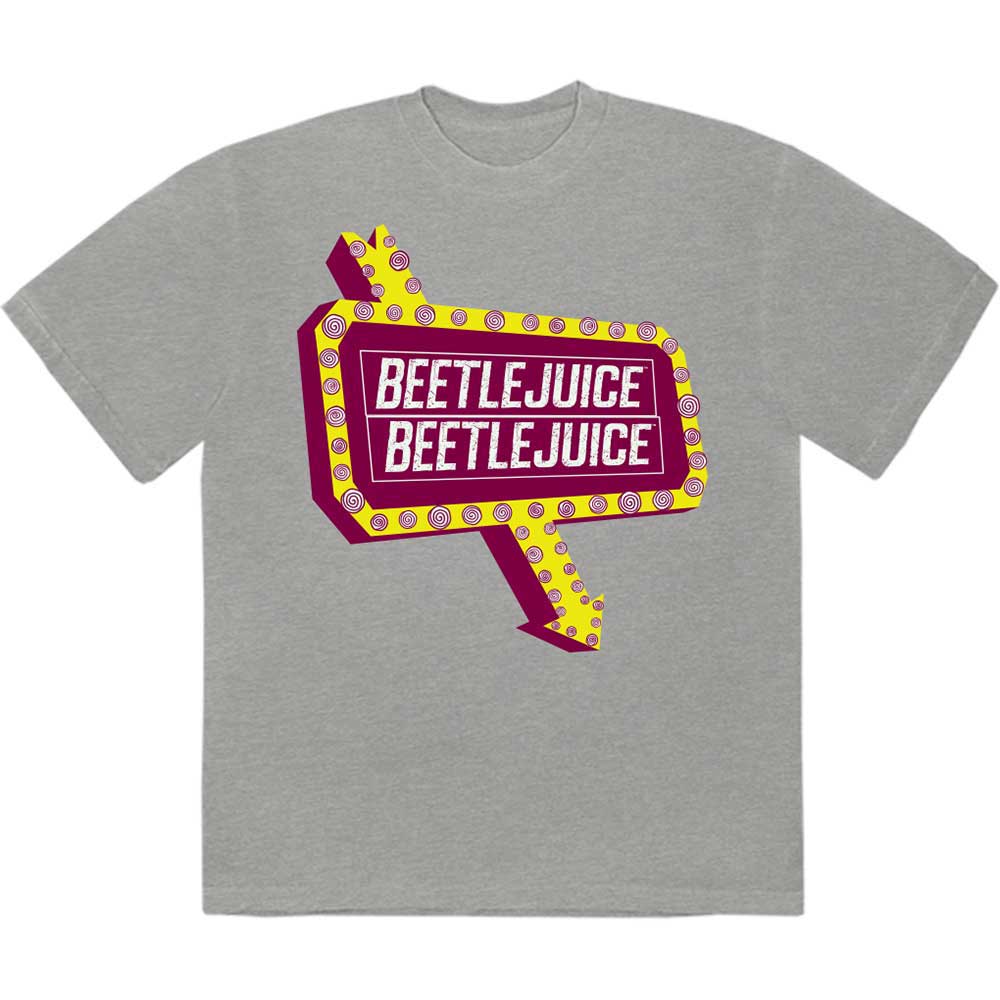 Warner Bros - Beetlejuice Beetlesign | T-Shirt Grey