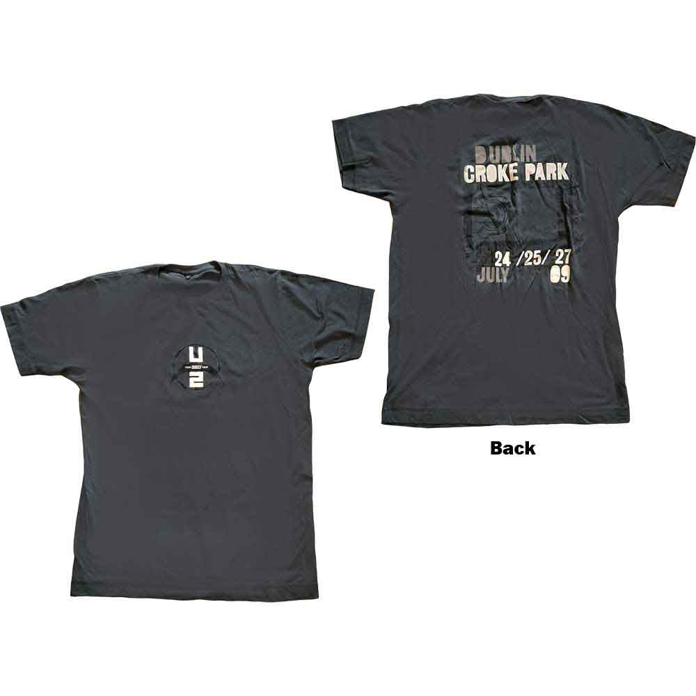 U2 - 360 Degree Tour Croke Park 2009 | T-Shirt Grey