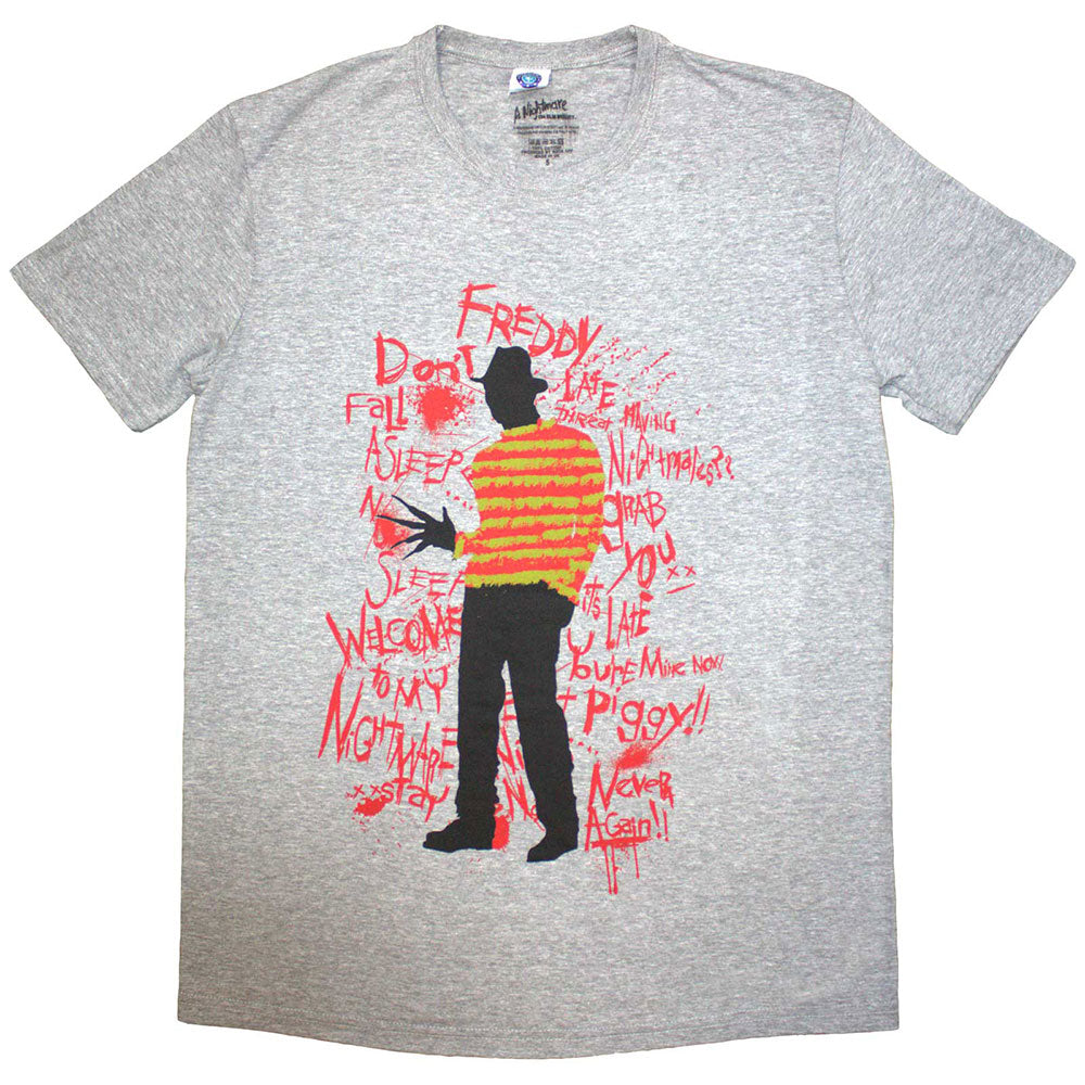 A Nightmare on Elm Street - Freddy Scribble Font | Grey