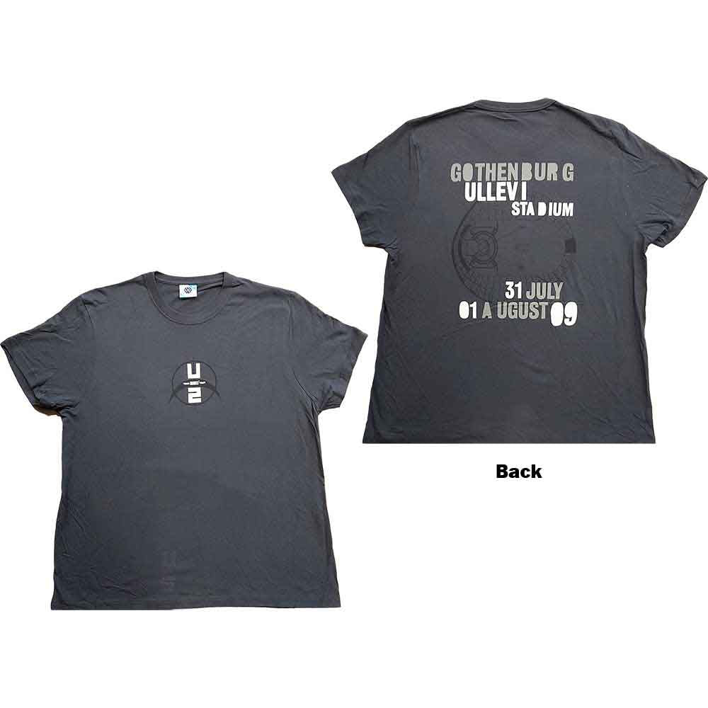 U2 - 360 Degree Tour Gothenburg 2009 | T-Shirt Grey