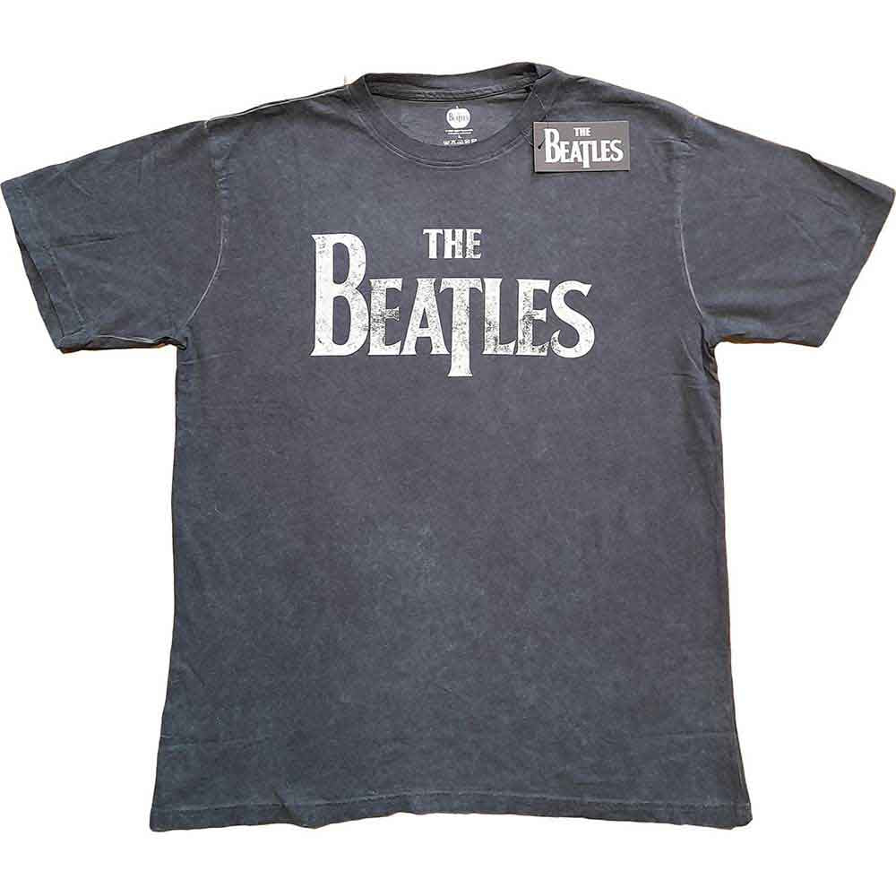 The Beatles - Drop T Logo | T-Shirt Grey