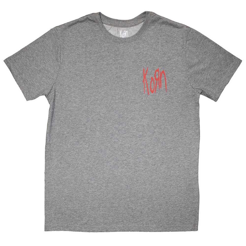 Korn - Mini Red Logo | Grey