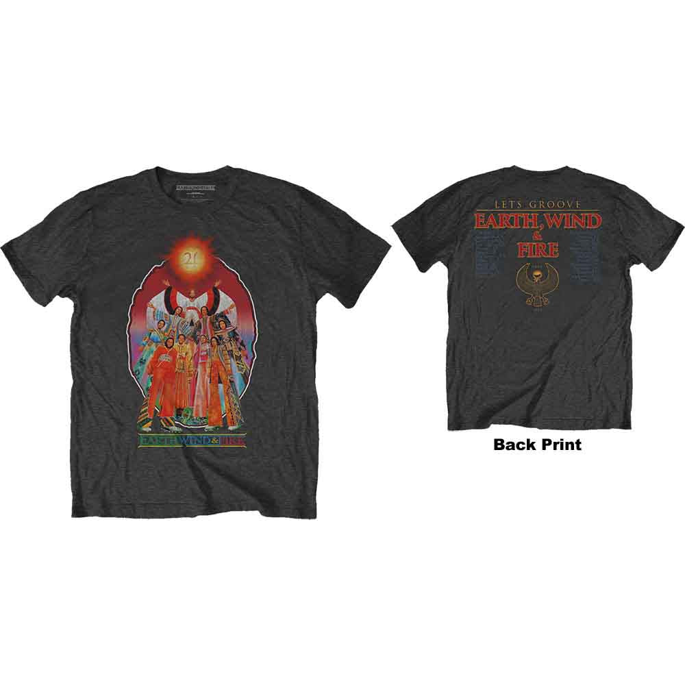 Earth Wind & Fire - Let's Groove | T-Shirt Grey