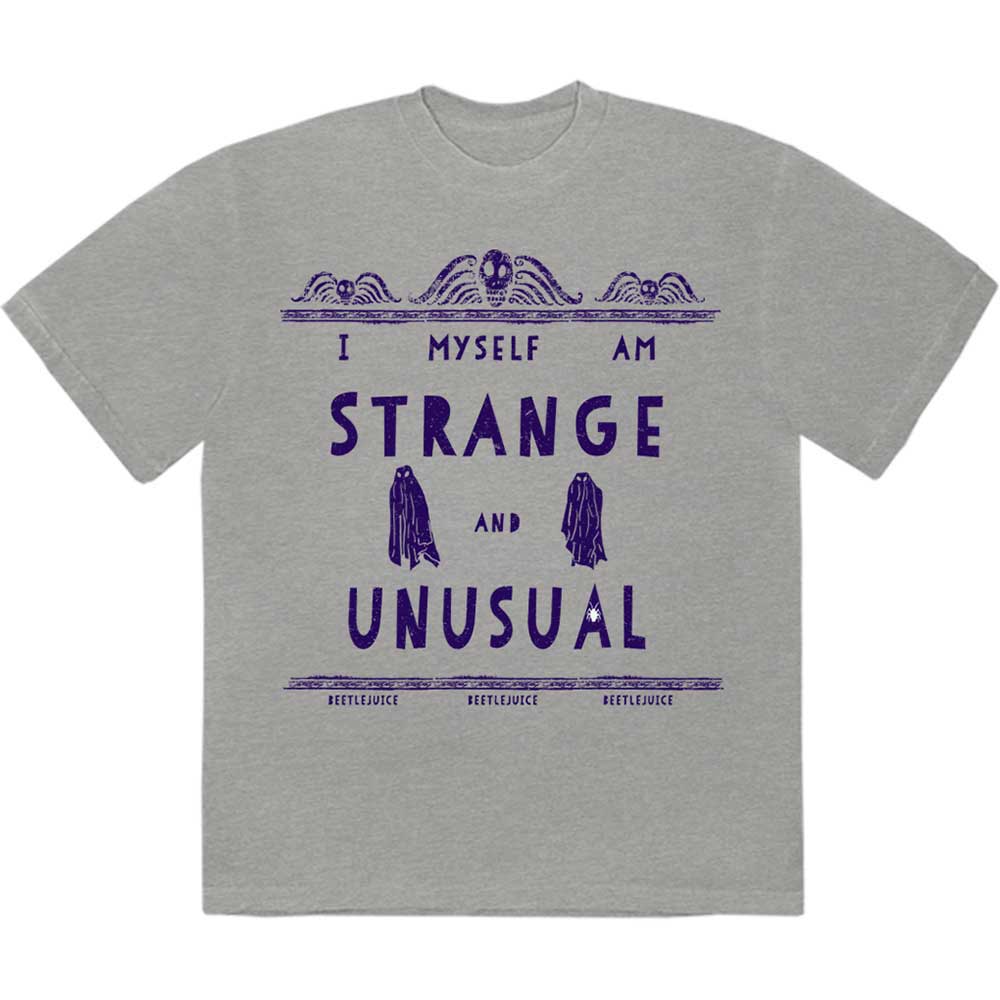 Warner Bros - Beetlejuice Strange & Unusual | T-Shirt Grey
