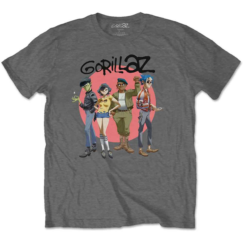 Gorillaz - Group Circle Rise | Grey