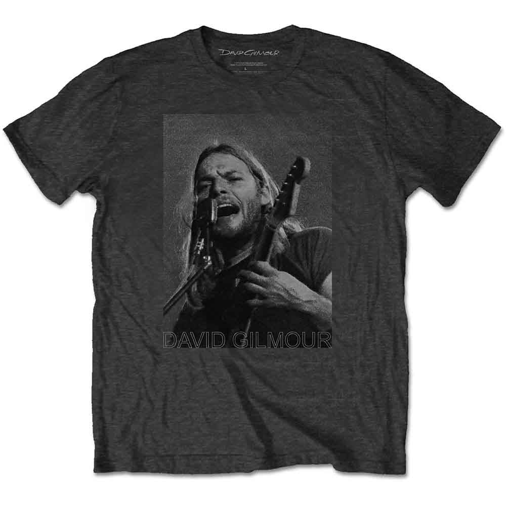 David Gilmour - On Microphone Half-tone | T-Shirt Grey