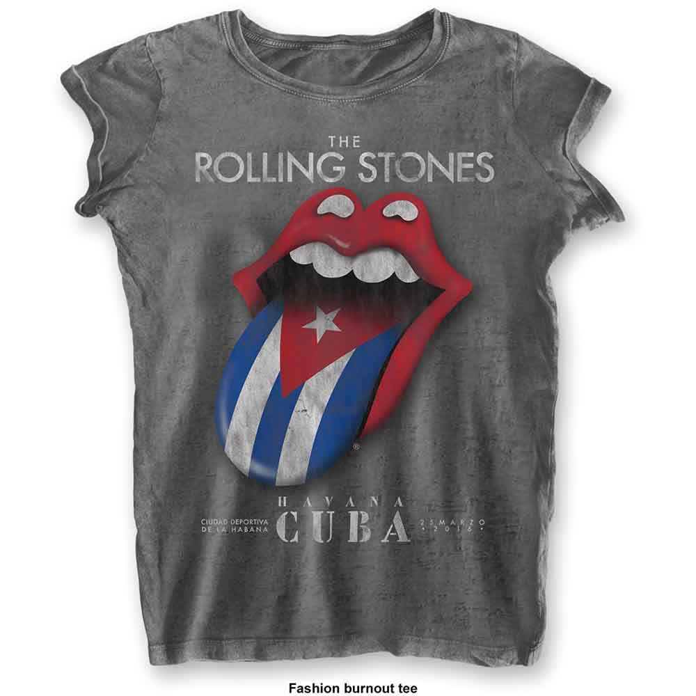 The Rolling Stones - Havana Cuba | T-Shirt Grey