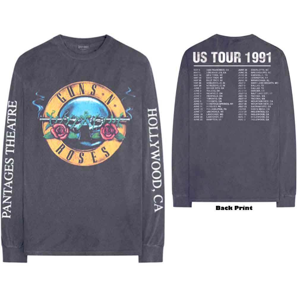 Guns N' Roses - Hollywood Tour | T-Shirt Grey