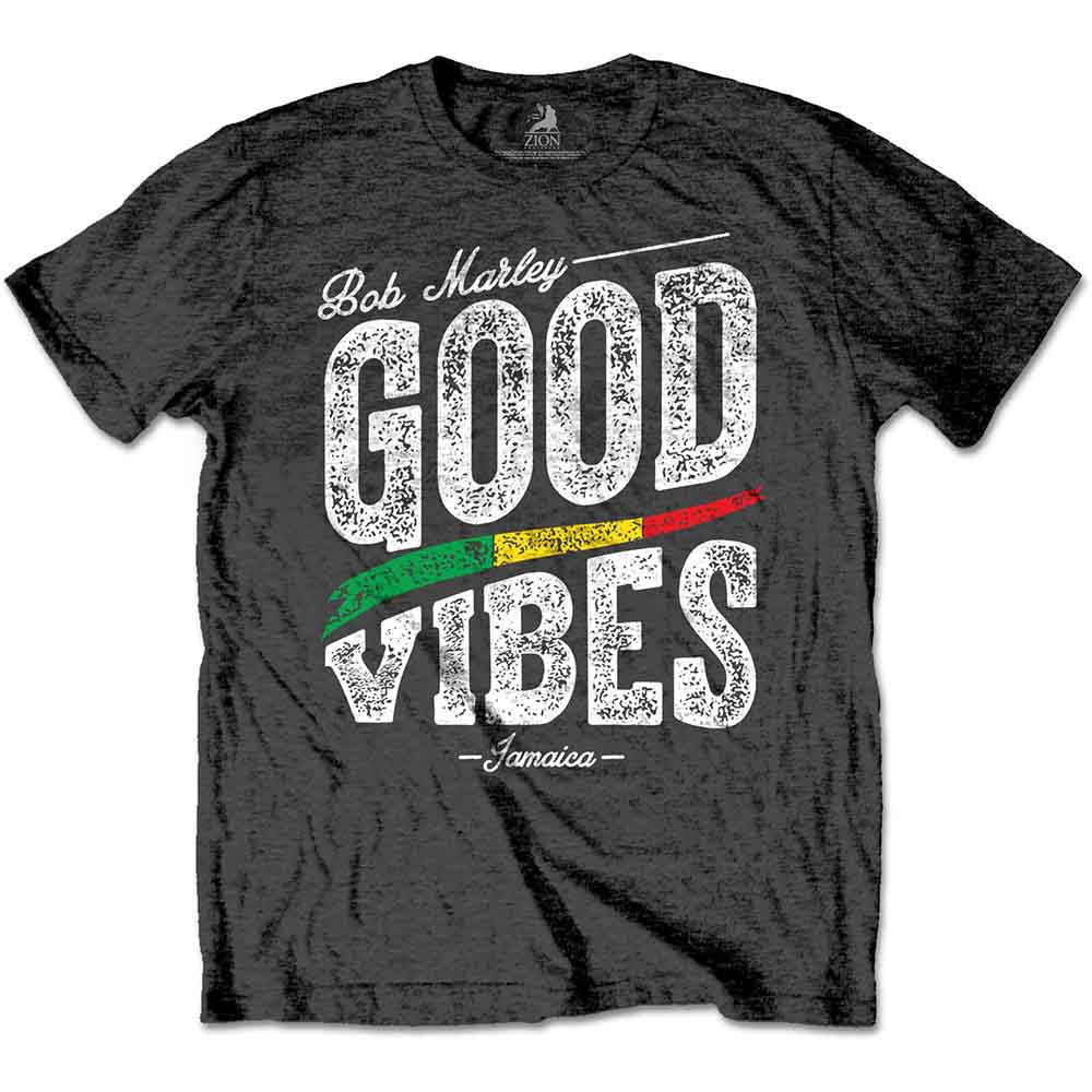 Bob Marley - Good Vibes | T-Shirt Grey