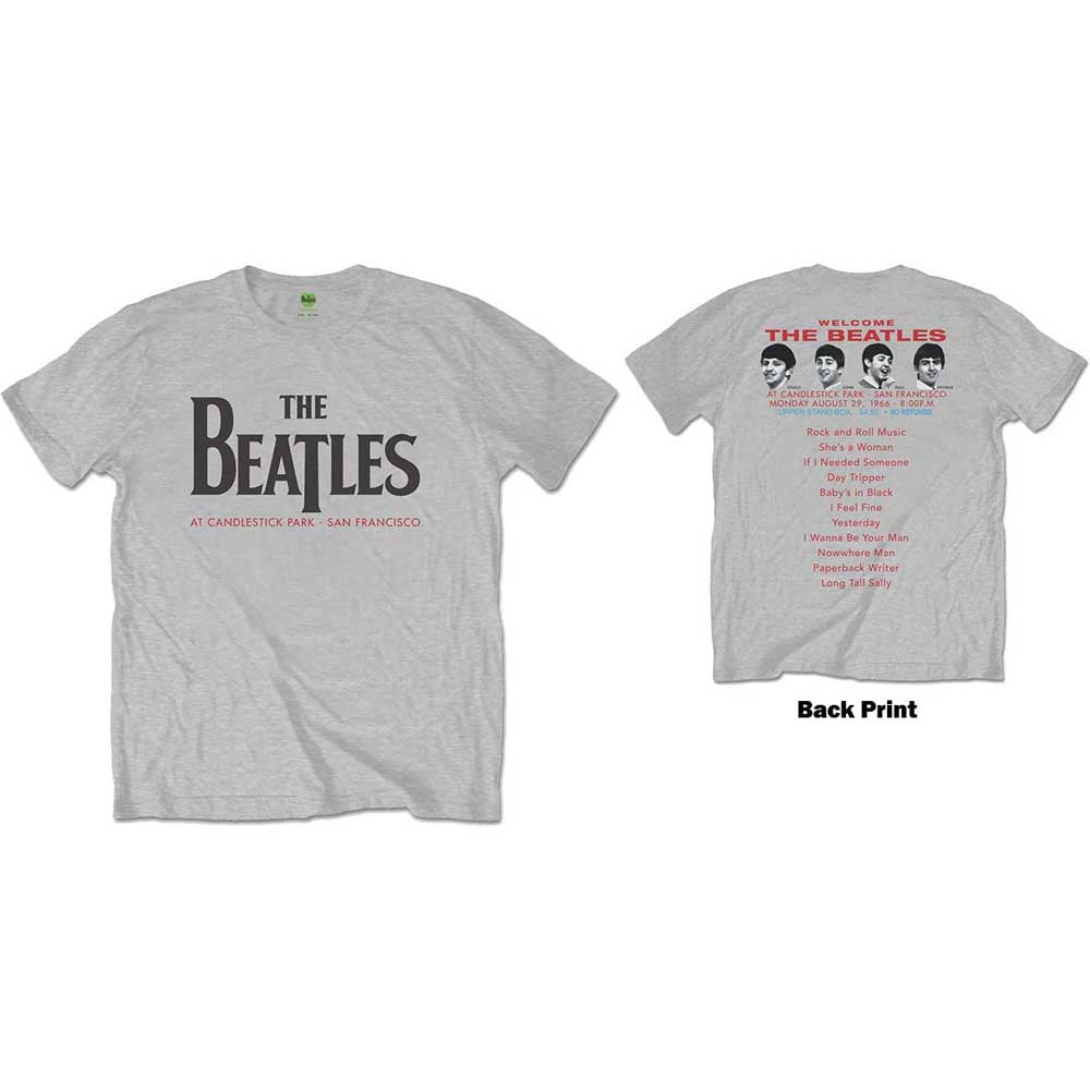 The Beatles - Candlestick Park | T-Shirt Grey