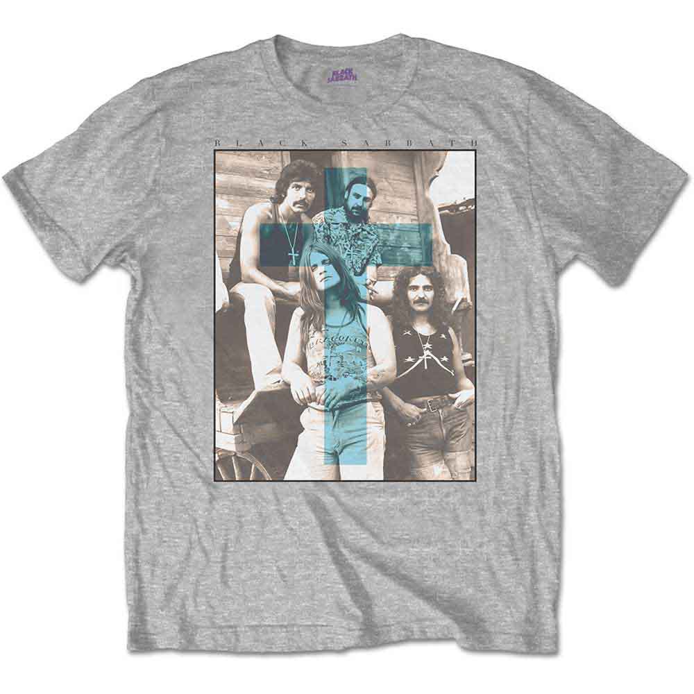 Black Sabbath - Blue Cross | T-Shirt Grey