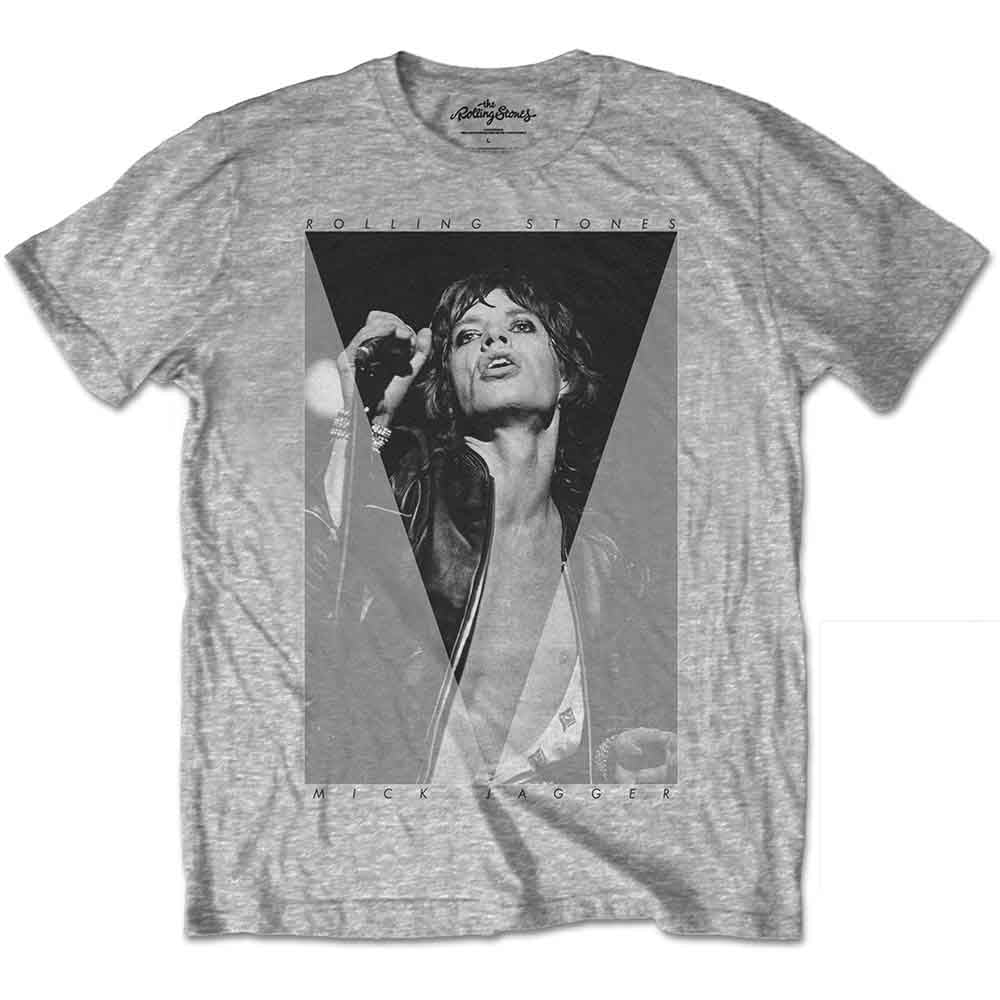 The Rolling Stones - Mick Triangle | T-Shirt Grey