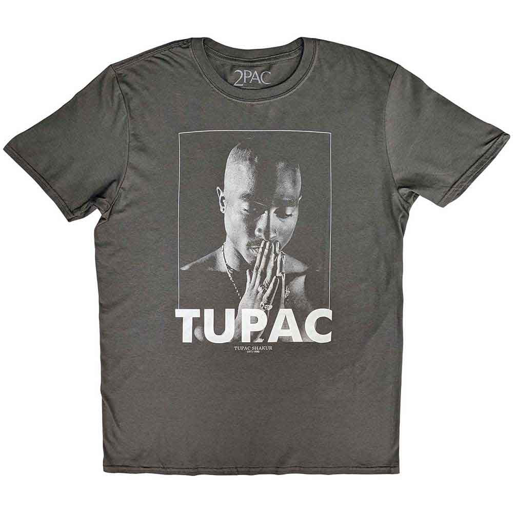 Tupac - Praying | T-Shirt Grey