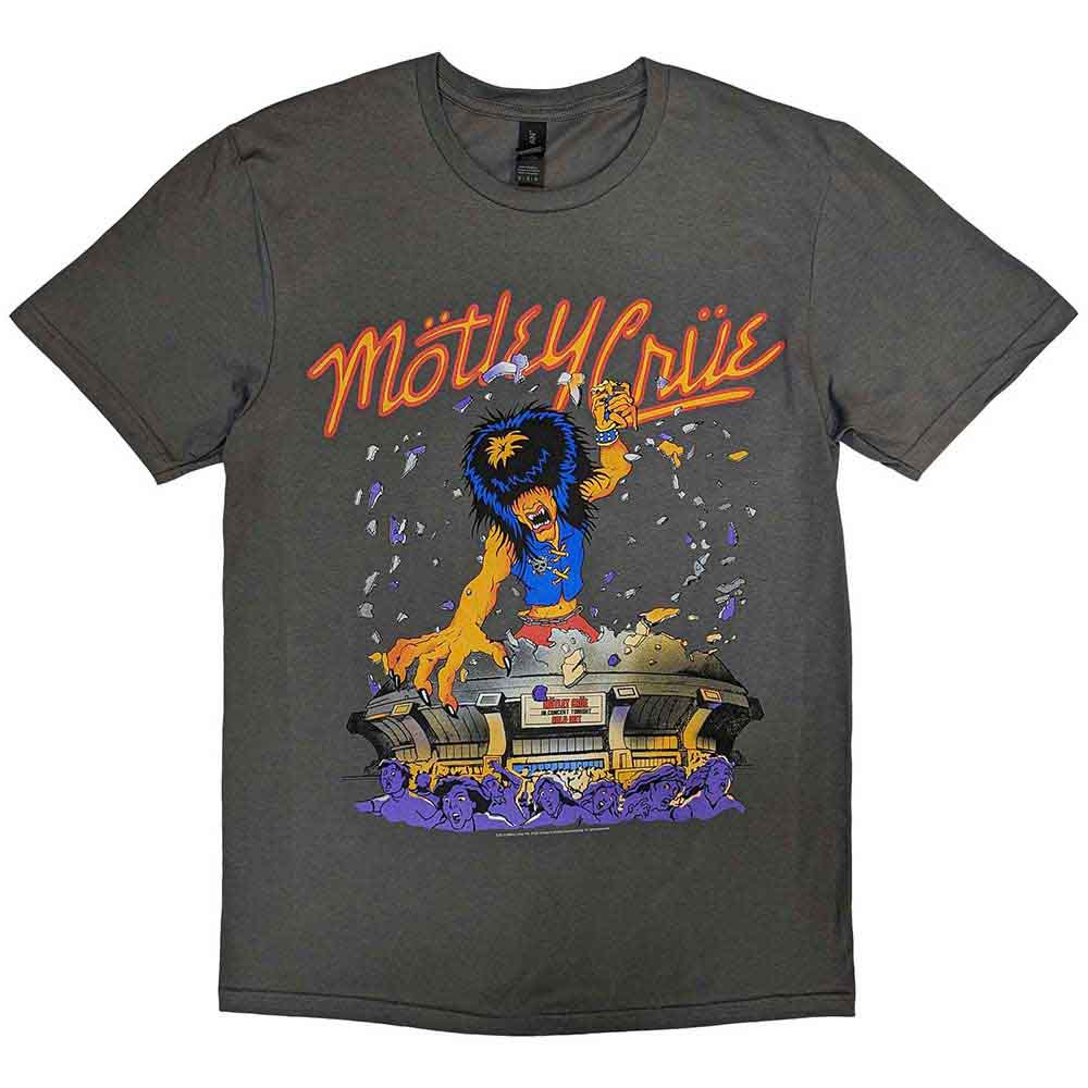 Motley Crue - Allister King Kong | T-Shirt Grey