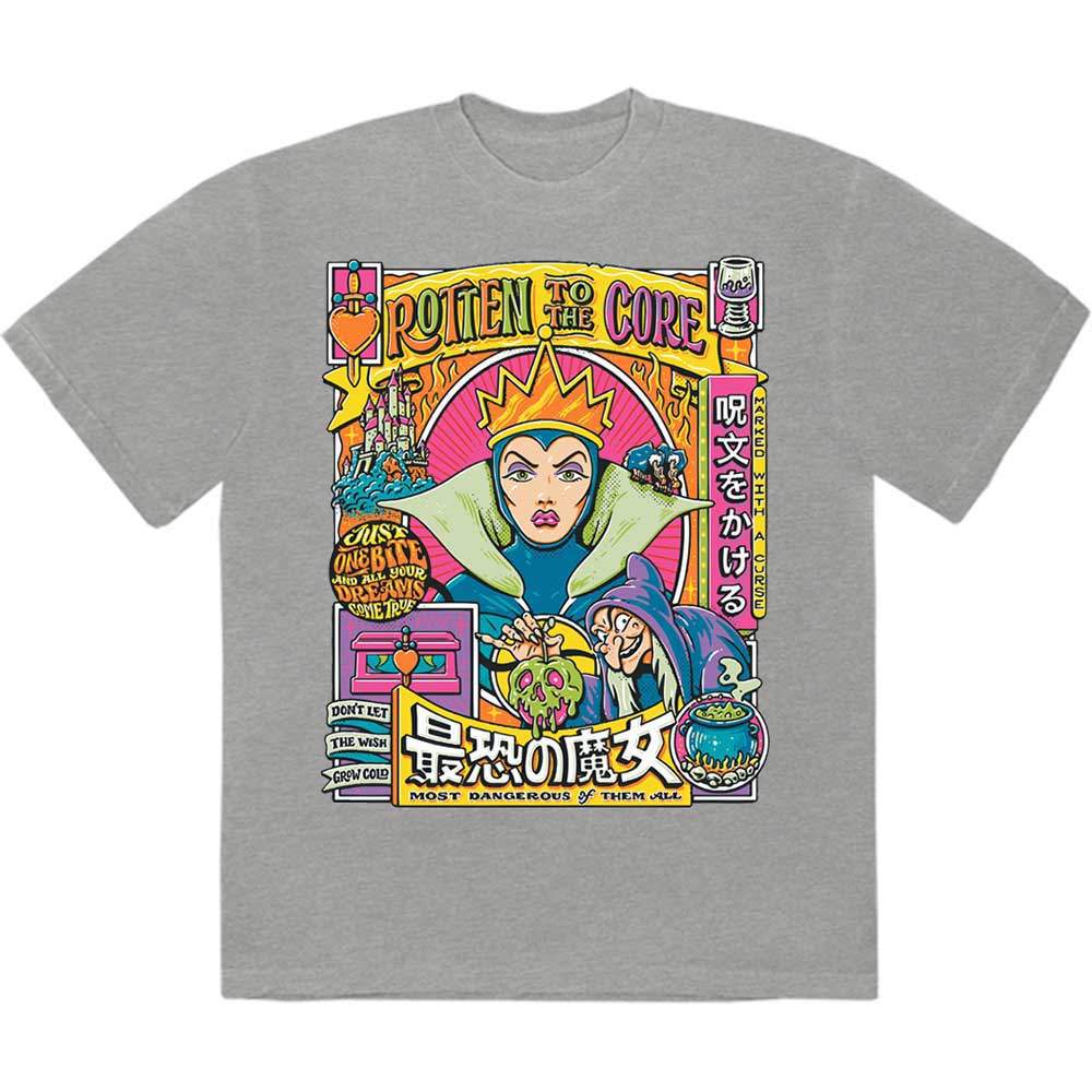 Disney - Snow White Evil Queen Rotten To The Core | T-Shirt Grey