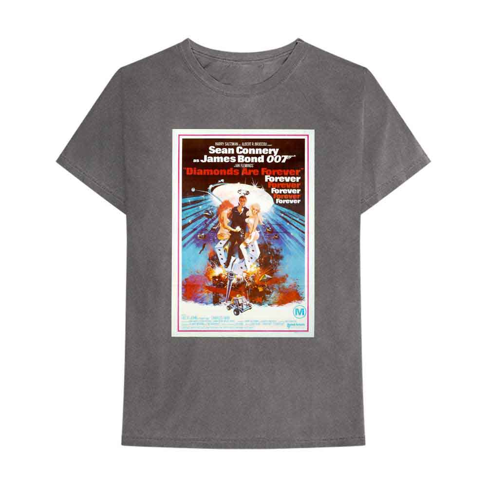 James Bond 007 - Diamonds Are Forever | T-Shirt Grey