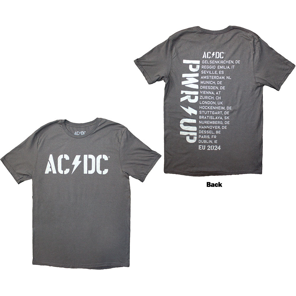 AC/DC - Logo PWR-UP EU Tour '24 | Grey