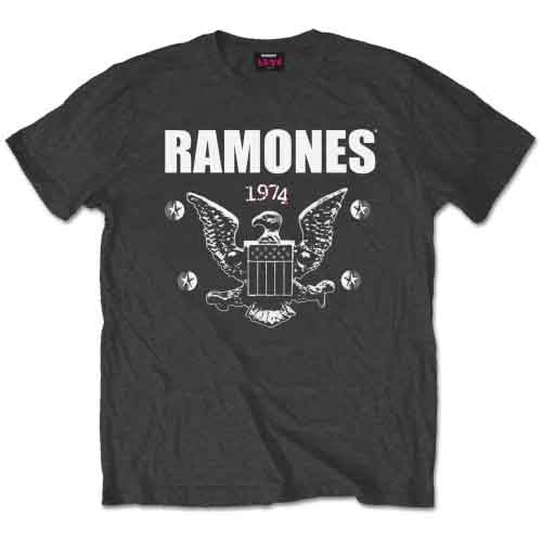 Ramones - 1974 Eagle | T-Shirt Grey