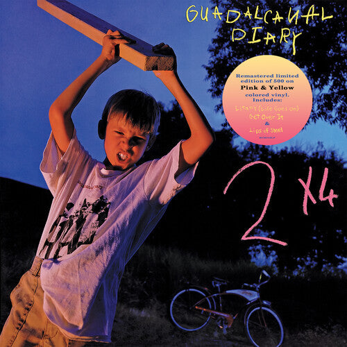 Guadalcanal Diary - 2 X 4 (Remastered, Limited Edition, Pink & Yellow Swirl Colored Vinyl) | Vinyl