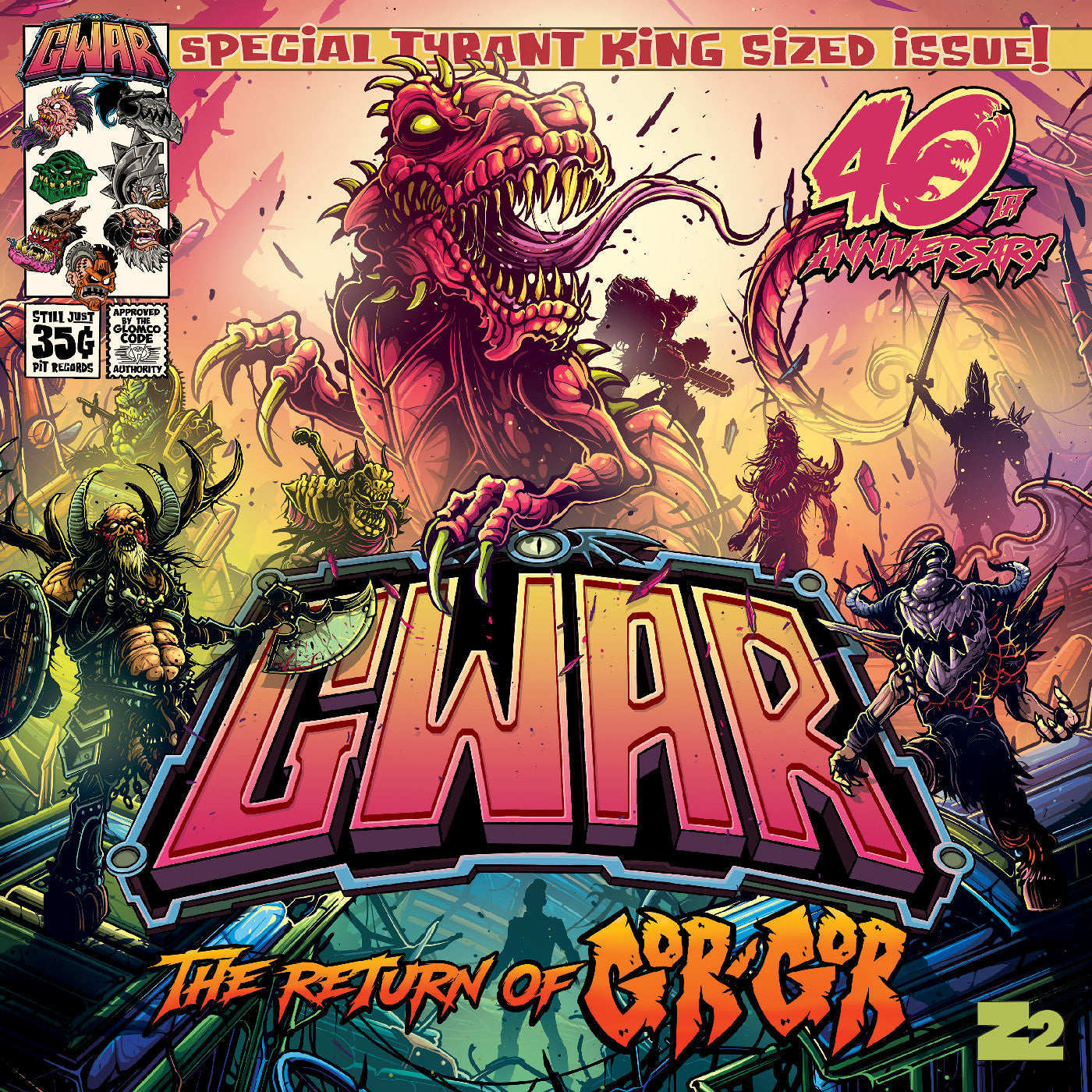 Gwar - The Return Of Gor Gor (Semi-Transparent Purple Vinyl) | Vinyl