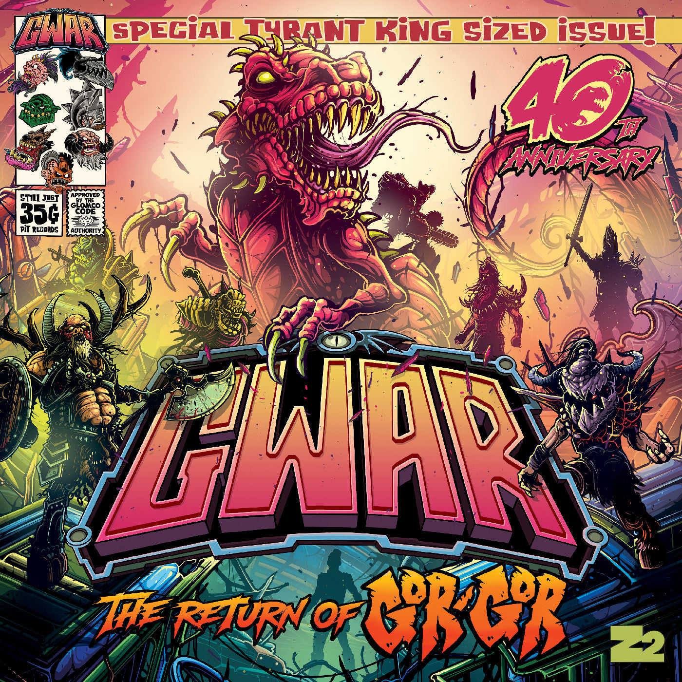 Gwar | The Return Of Gor Gor (Semi-Transparent Purple Vinyl) | Vinyl