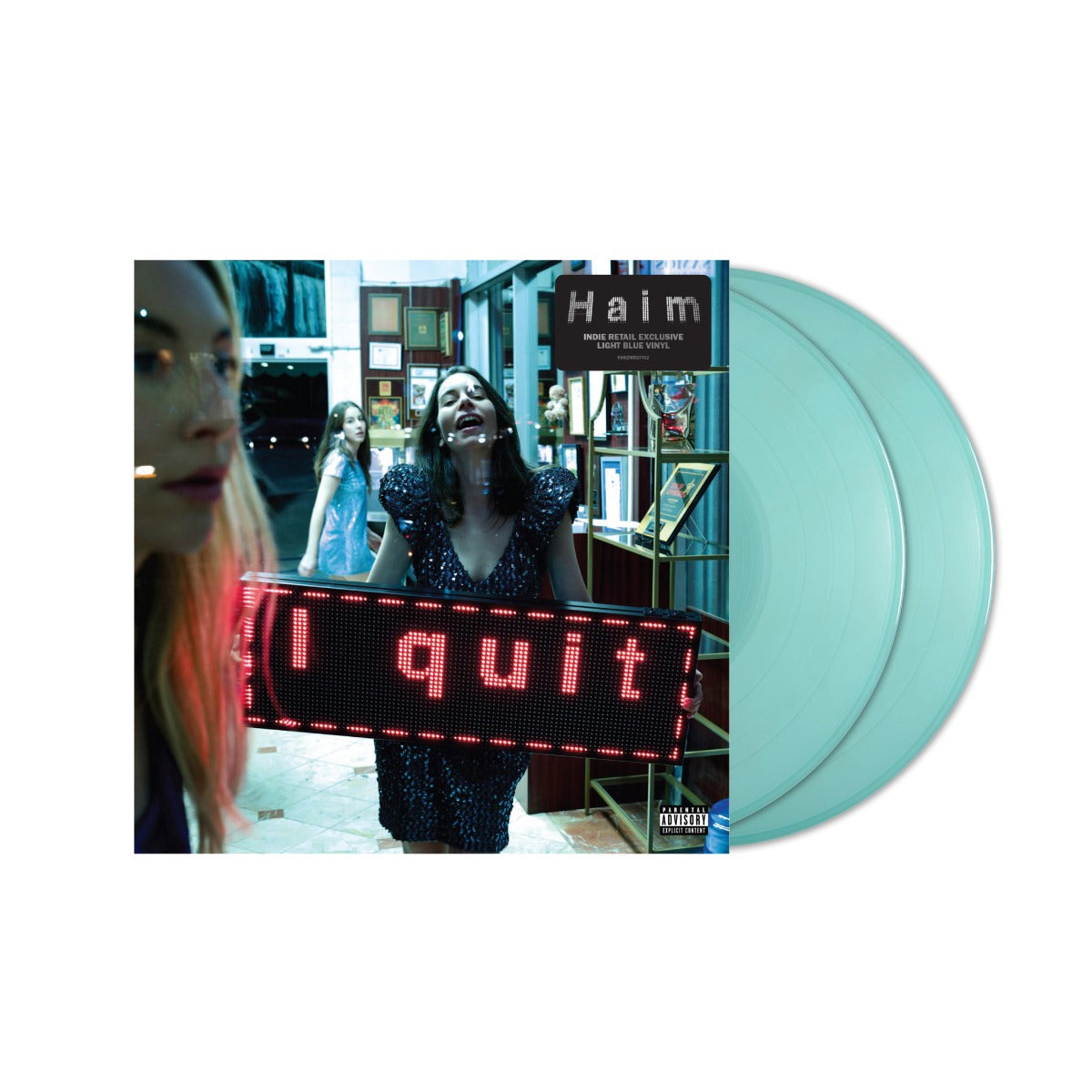 Haim | "I Quit" (2 Lp) (Translucent Blue Vinyl) (Gatefold Jacket) (Indie Exclusive) | Vinyl