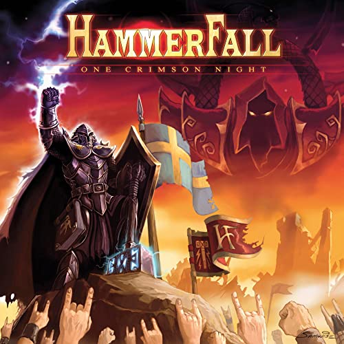 Hammerfall | One Crimson Night (Live) (3Lp Clear Vinyl) | Vinyl