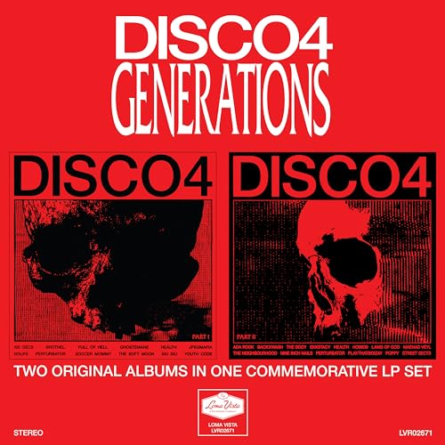 HEALTH | GENERATIONS EDITION: DISCO4 :: PART I and DISCO4 :: PART II [2 LP] | Vinyl