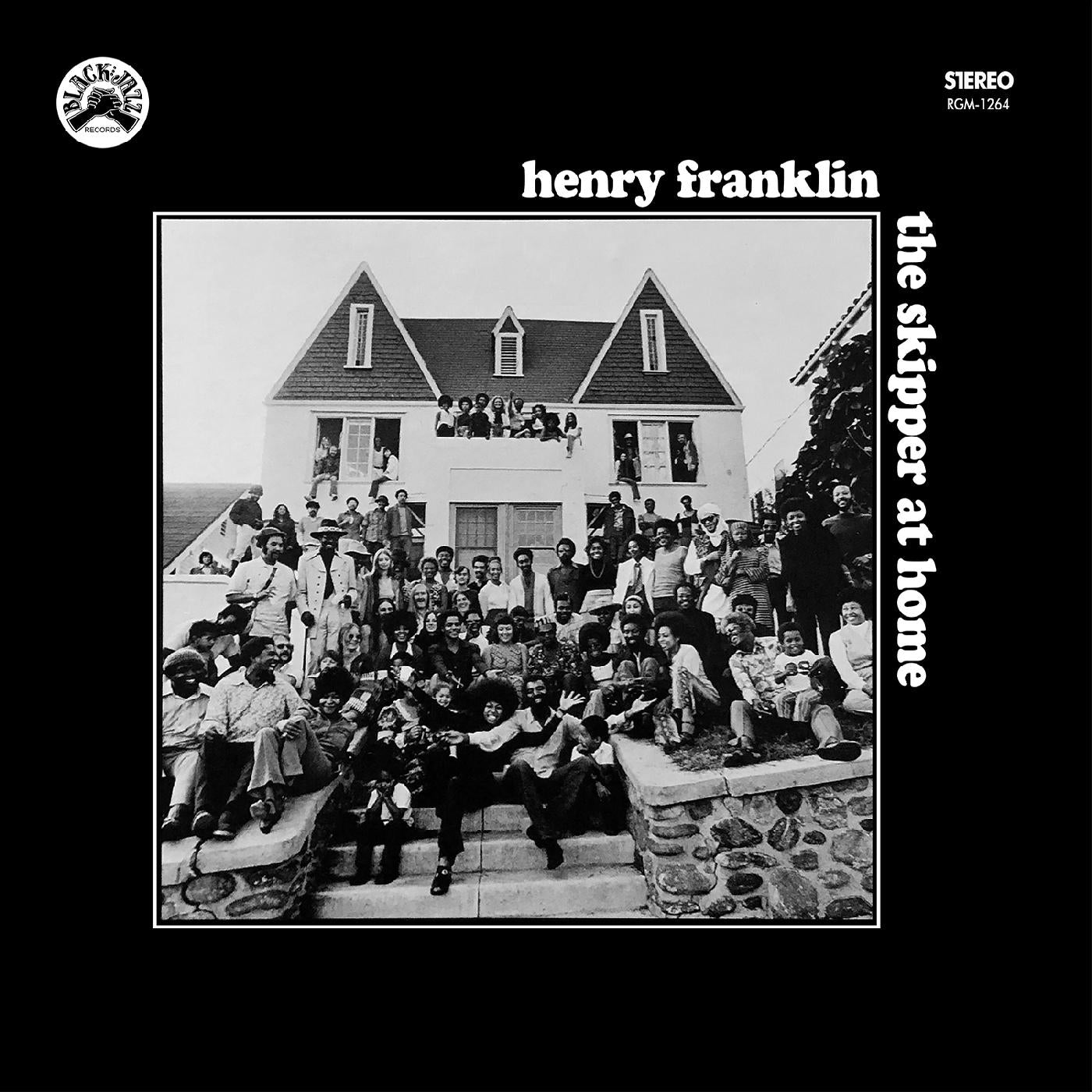 Henry Franklin - The Skipper At Home - Remastered (Blue With Black Swirl Vinyl) | Vinyl