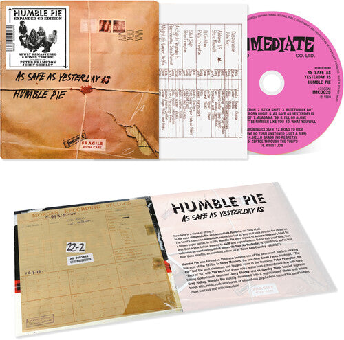 Humble Pie - As Safe as Yesterday Is (Remastered, Bonus Tracks, Reissue) | CD