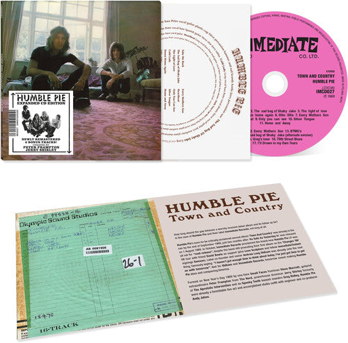 Humble Pie - Town and Country (Remastered, Bonus Tracks, Booklet, Reissue) | CD